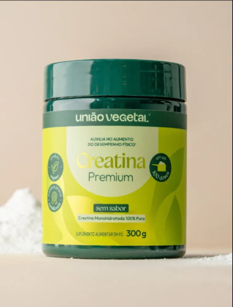 CREATINA PREMIUM 300G MONOHIDRATADA 100% PURA UNI NUTRE