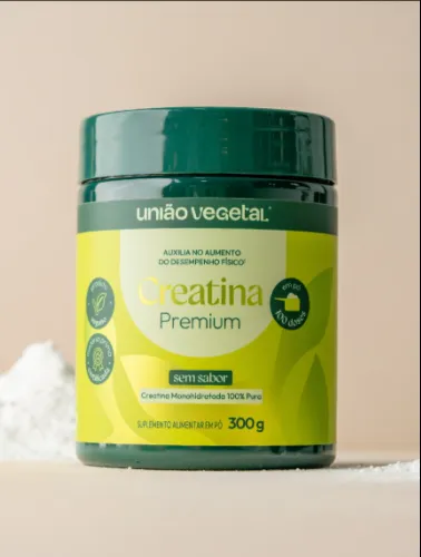 CREATINA PREMIUM 300G MONOHIDRATADA 100% PURA UNI NUTRE
