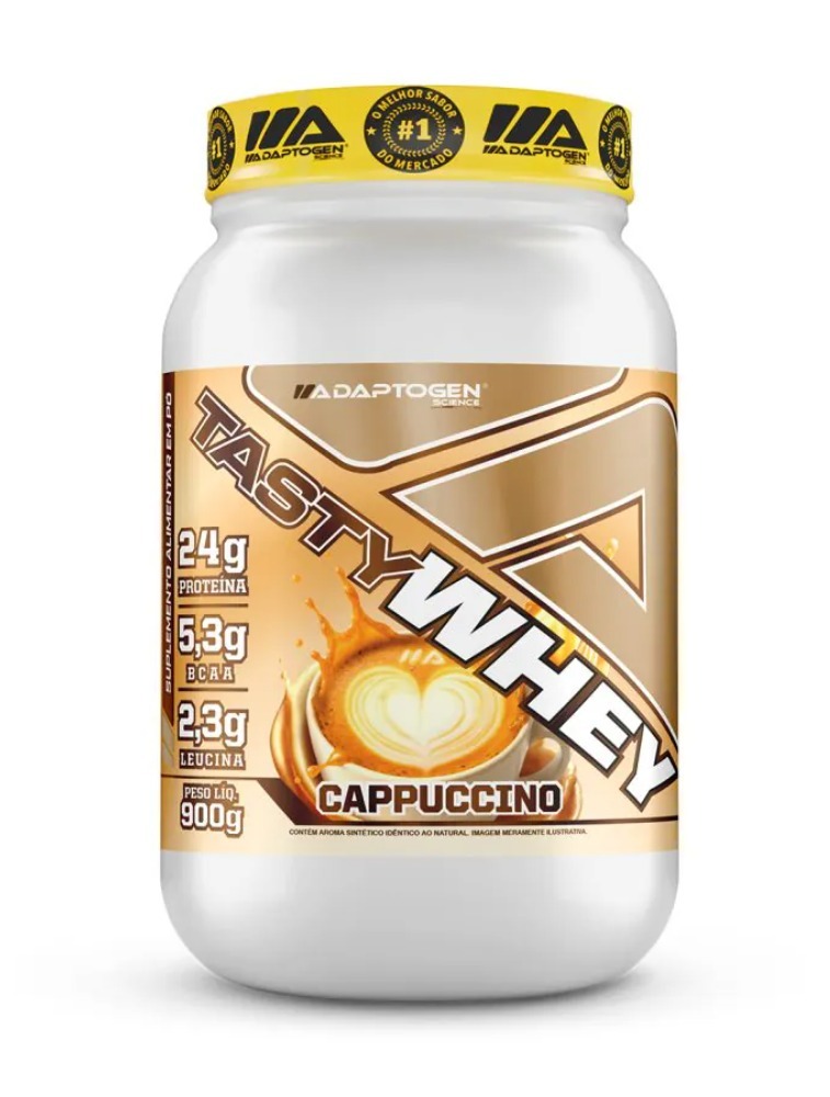 TASTY WHEY 900G CAPPUCCINO ADAPTOGEN SCIENCE