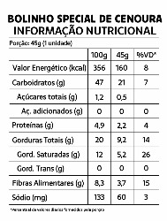 BOLINHO MUFFIN ZERO ACUCAR 45G CENOURA/CHOCOLATE BELIVE