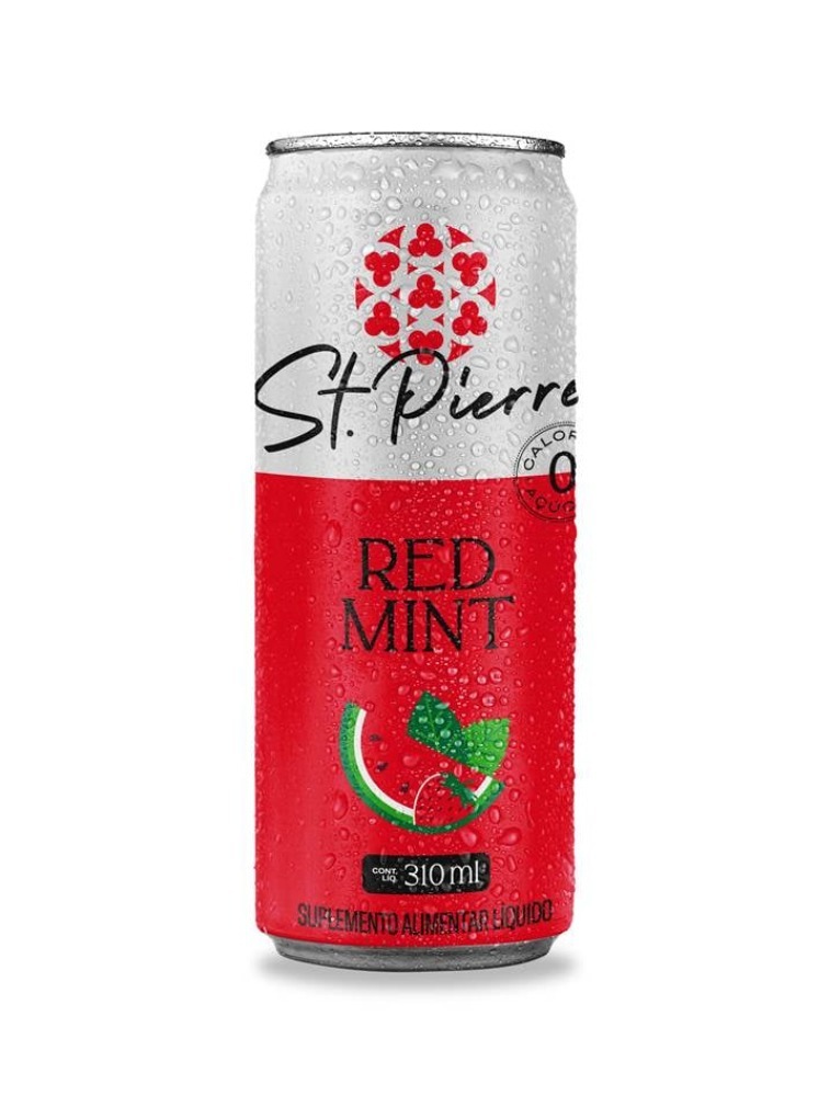 ST PIERRE ZERO 310ML RED MINT MOVING