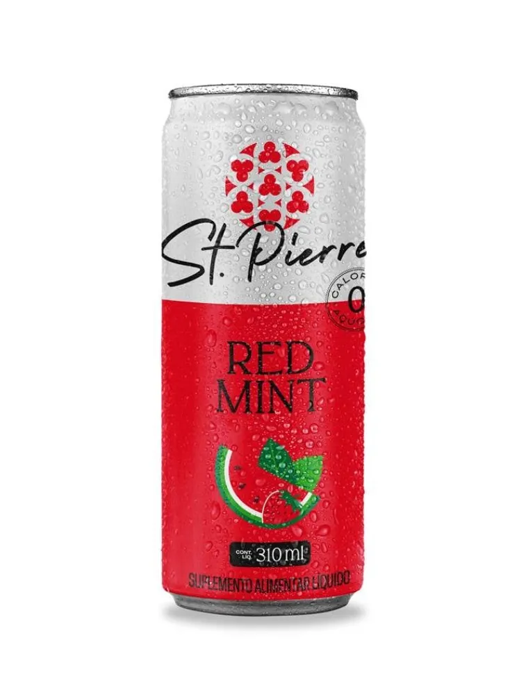 ST PIERRE ZERO 310ML RED MINT MOVING