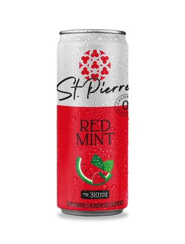 ST PIERRE ZERO 310ML RED MINT MOVING