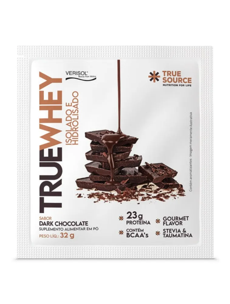 TRUE WHEY 32G DARK CHOCOLATE TRUE SOURCE