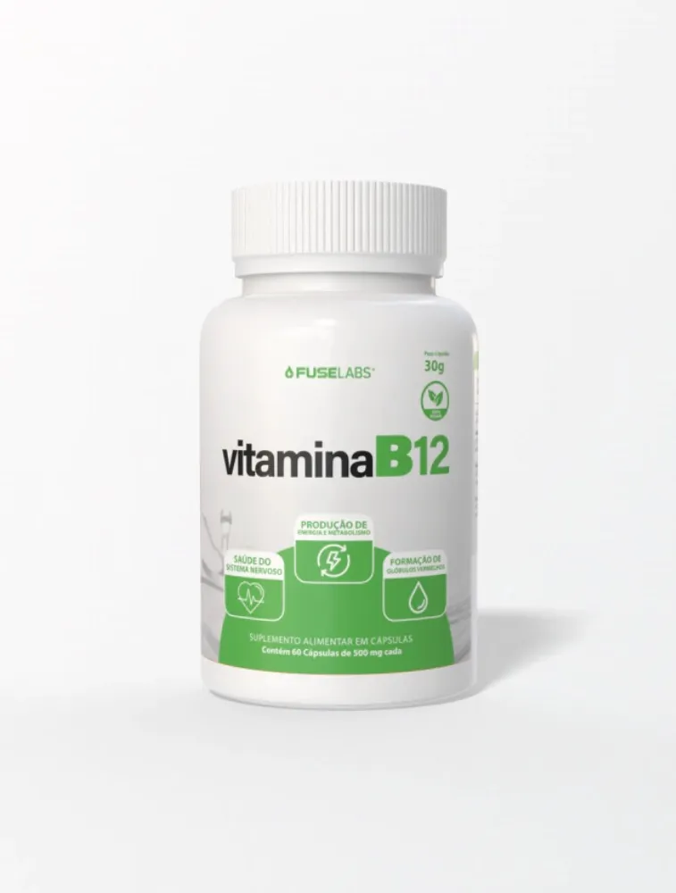 RAPID VITAMINA B12 60 CAPS 500MG FUSE LABS