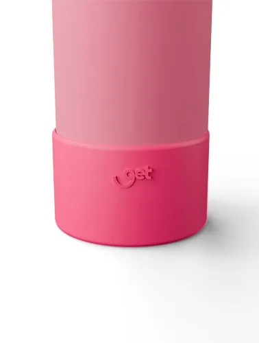 CAPA SILICONE 350/500/750ML ROSA PINK GET