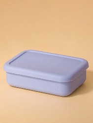 LUNCH BOX SILICONE 520ML LAVANDA PACCO