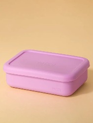 LUNCH BOX SILICONE 520ML LILAS PACCO