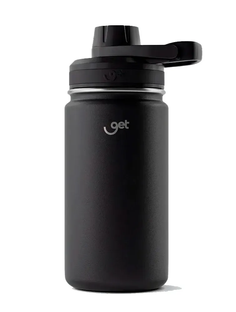 THERMOS 350ML PRETO GET