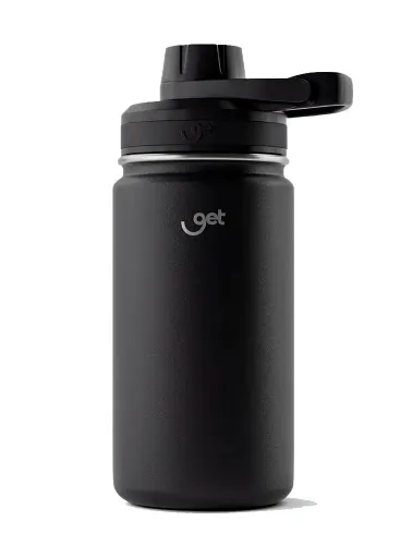 THERMOS 350ML PRETO GET