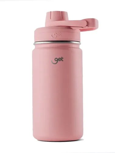 THERMOS 350ML ROSA CLARO GET