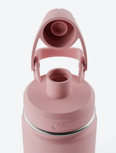 THERMOS 350ML ROSA CLARO GET