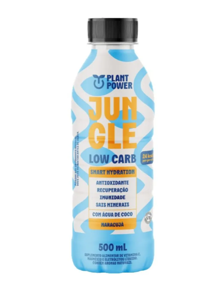 JUNGLE LOW CARB 500ML MARACUJA PLANT POWER