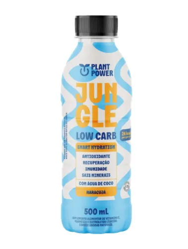 JUNGLE LOW CARB 500ML MARACUJA PLANT POWER