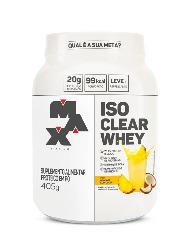 ISO CLEAR WHEY 405G ABACAXI/COCO MAX TITANIUM