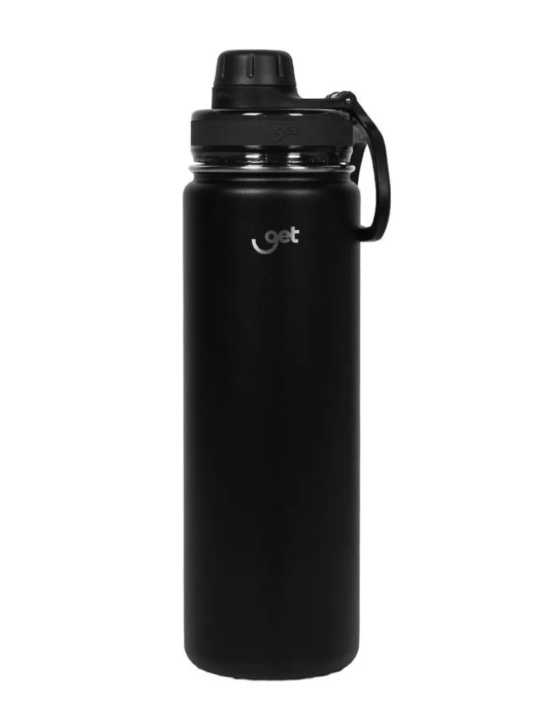 GARRAFA TRITY 500ML PRETO GET