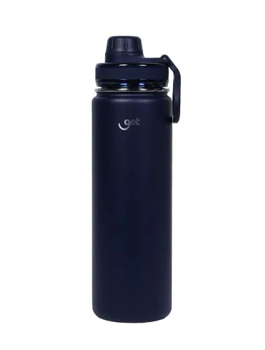 GARRAFA TRITY 500ML AZUL PETROLEO GET