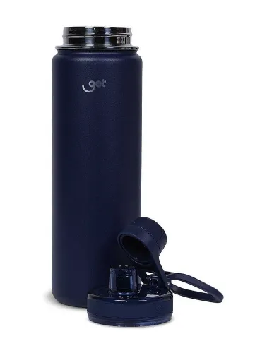 GARRAFA TRITY 750ML AZUL PETROLEO GET