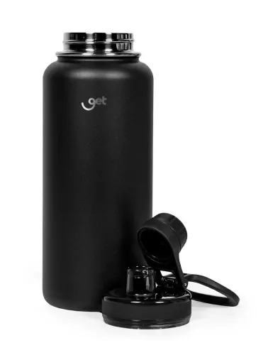 GARRAFA TRITY 1000ML PRETO GET