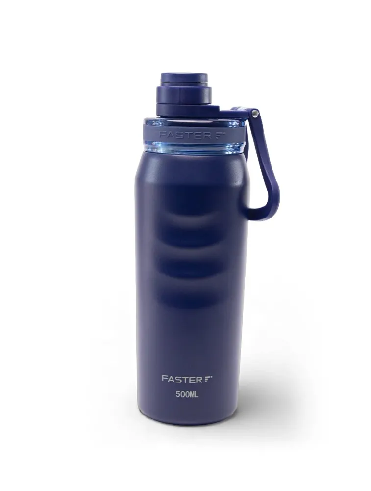GARRAFA TERMICA OASIS 500ML AZUL MARINO FASTER