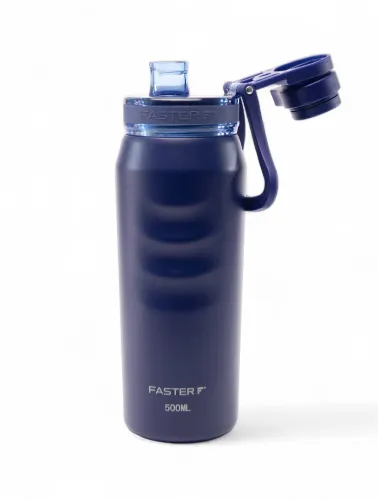 GARRAFA TERMICA OASIS 500ML AZUL MARINO FASTER
