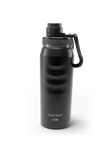 GARRAFA TERMICA OASIS 500ML PRETO FASTER