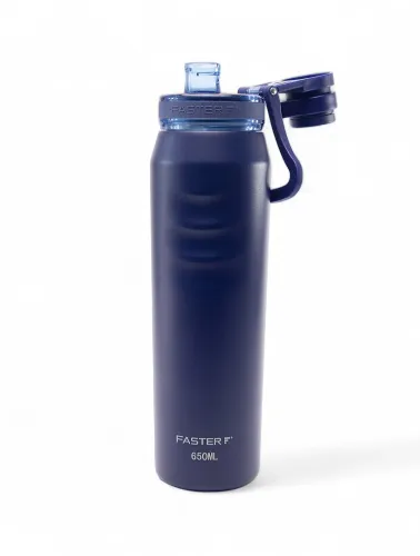 GARRAFA TERMICA OASIS 650ML AZUL MARINO FASTER