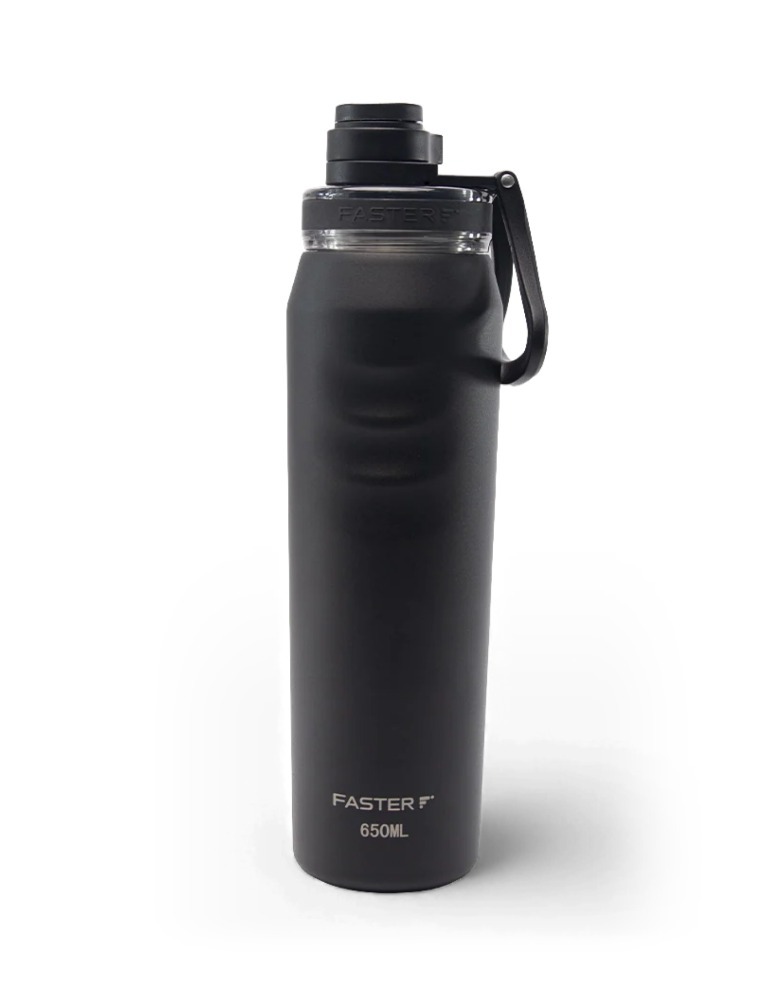 GARRAFA TERMICA OASIS 650ML PRETO FASTER