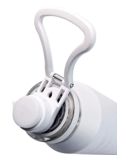 GARRAFA TERMICA OASIS 950ML BRANCO LOTUS FASTER