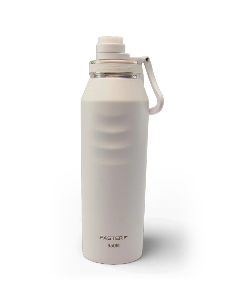 GARRAFA TERMICA OASIS 950ML BEGE AREIA FASTER