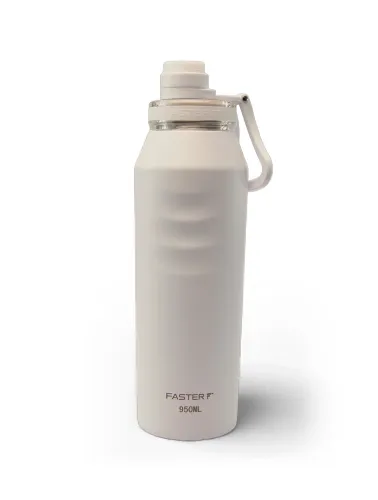 GARRAFA TERMICA OASIS 950ML BEGE AREIA FASTER