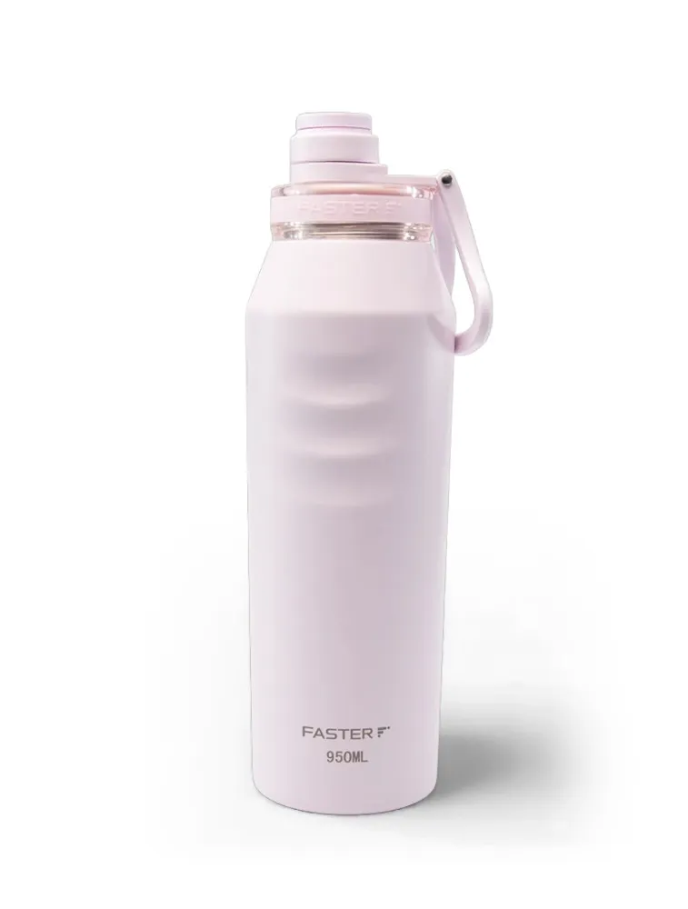 GARRAFA TERMICA OASIS 950ML ROSA BELA FASTER
