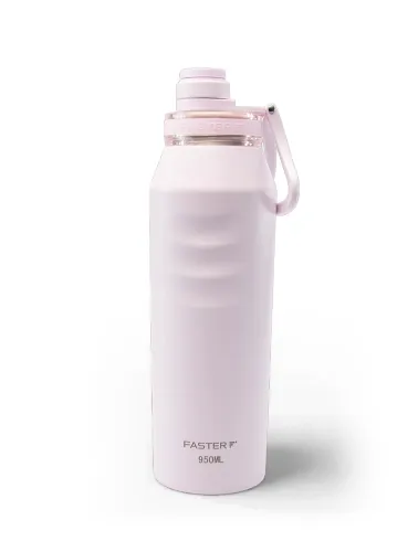 GARRAFA TERMICA OASIS 950ML ROSA BELA FASTER
