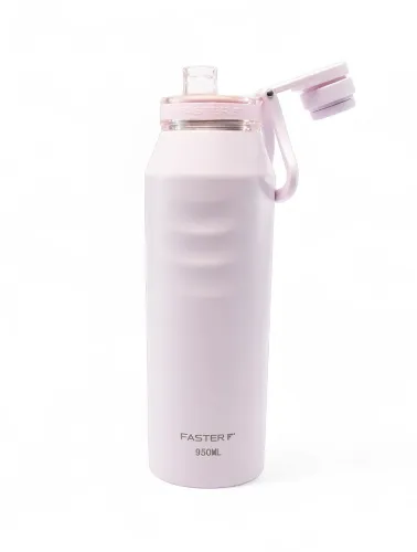 GARRAFA TERMICA OASIS 950ML ROSA BELA FASTER