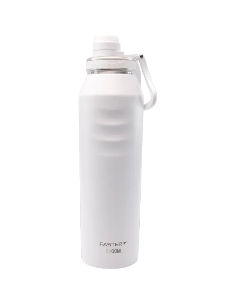 GARRAFA TERMICA OASIS 1100ML BRANCO LOTUS FASTER