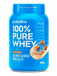 100% PURE WHEY 900G CARAMELO SALGADO PROBIOTICA