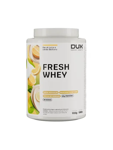 FRESH WHEY 900G FIOR DI LATTE/LIMAO SICILIANO DUX NUTRITION LAB