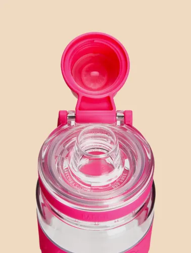 GARRAFA CRISTAL TRITAN 650ML PINK PACCO