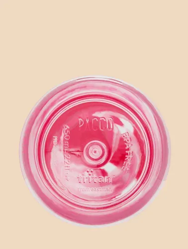 GARRAFA CRISTAL TRITAN 650ML PINK PACCO