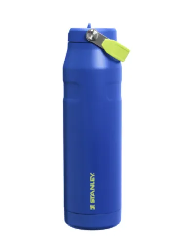 GARRAFA TERMICA AEROLIGHT FLIP STRAW 1,1L COBALT CHARTREUSE STANLEY 08988