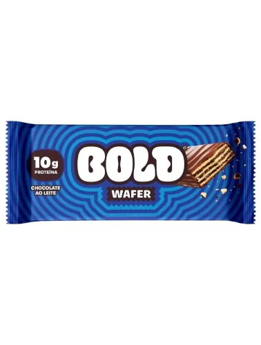 BOLD WAFER 40G CHOCOLATE LEITE BOLD NUTRITION