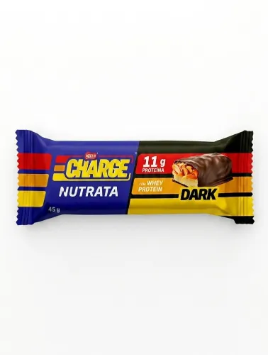 BAR PROTEICA CHARGE 45G CARAMELO/AMENDOIM NUTRATA