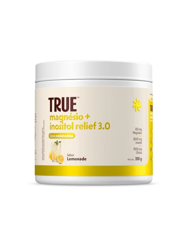MAGNESIO+INOSITOL RELIEF S/MELATONINA 3.0 350G LEMONADE TRUE SOURCE