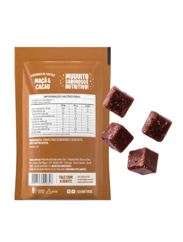 CUBOS FRUTAS 30G MACA/CACAU NATIKOS