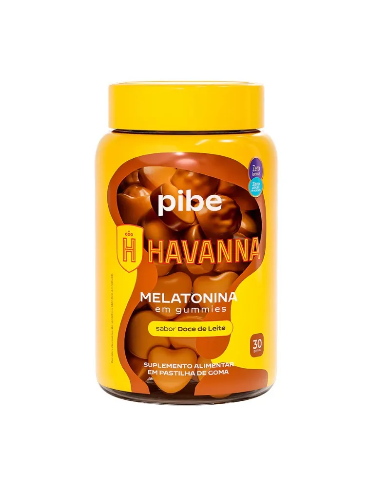 MELATONINA GUMMIES 30 GOMAS DOCE LEITE PIBE