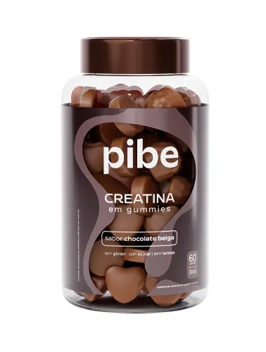 CREATINA GUMMIES 30 GOMAS CHOCOLATE BELGA PIBE
