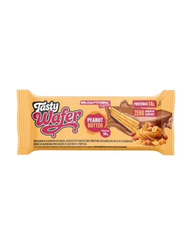 TASTY WAFER 50G PEANUT BUTTER  ADAPTOGEN SCIENCE