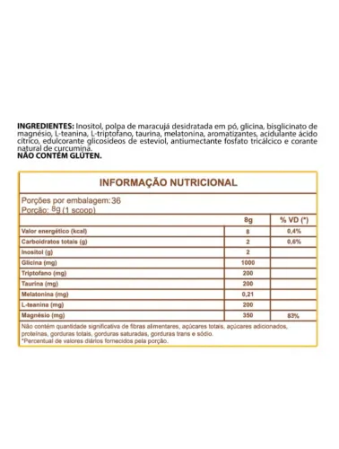 MAGNESIO INOSITOL 320G MARACUJA FUSE LABS