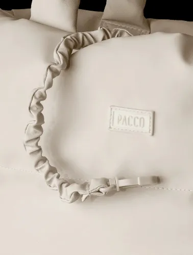 BOLSA MAXI SOFT CREME PACCO