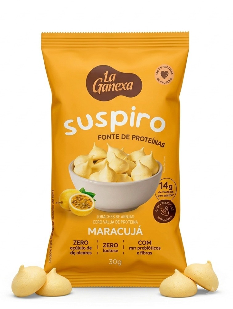 SUSPIRO 30G MARACUJA LA GANEXA